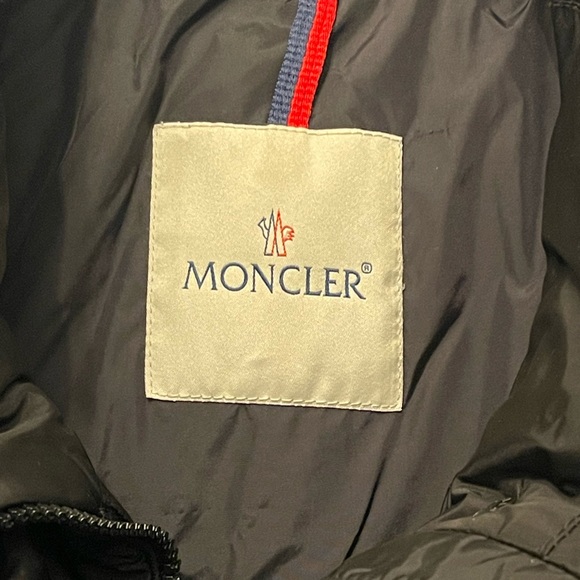 Moncler Flamme Giubbotto Black Jacket SZ 3 parka puffer down coat woman’s - Picture 2 of 16